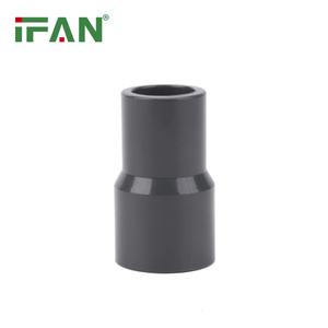 IFAN Free Sample Names of PVC Pipe Fitting Grey Color <strong>Reduce</strong> Socket PVC Pipe Fittings <strong>1</strong>/<strong>2</strong>&quot;-3&quot; BS 4346 Standard PVC Fittings