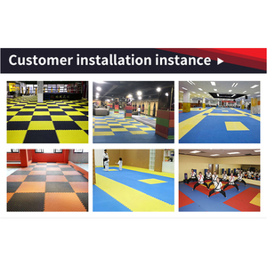 High Quality 1m X 1m X 2.5cm EVA Taekwondo Tatami 2.5cm Thicken Carpet Waterproof Mat for Gymnasium - Product Image 6