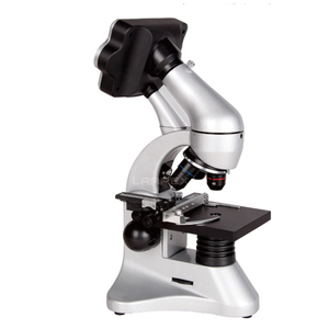 Multifunción HD 40x-2000x LCD Cámara digital Microscopio monocular biológico óptico digital para escuela de estudiantes de laboratorio - Product Image 3