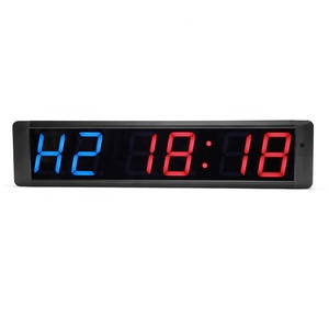 4 Zoll 6-stelliges großes Display Digitale LED-Uhr Crossfit Workout Intervall Timer Gym Timer - Product Image 3
