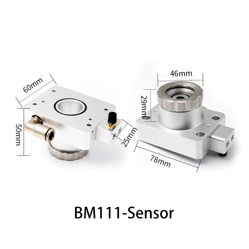 BM111 레이저 커팅 헤드 용량 성 센서 섬유 레이저 커팅 헤드 노즐 연결 부품 레이저 노즐 센서 커넥터