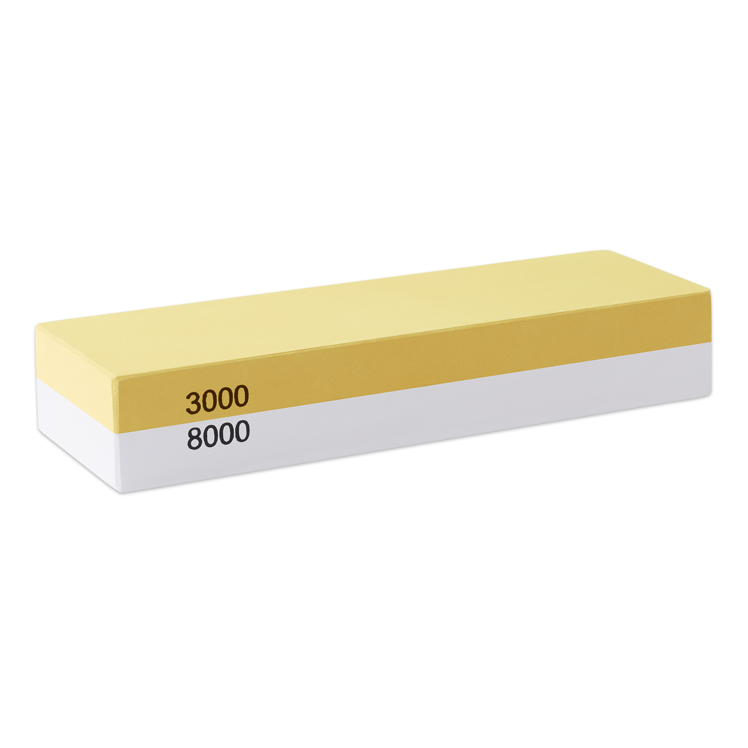 Solo Amarillo y Blanco Grano 3000#/8000# Piedra de afilar