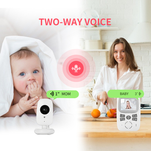 Wireless LCD Audio Video Baby Monitor Musica Citofono IR 24h Portatile Macchina Fotografica Del Bambino Baby monitor - Product Image 4