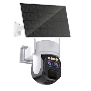 Rscamtom pannello solare esterno PTZ telecamera di sorveglianza 6MP 10X Zoom Auto Tracking App di controllo riproduzione Video prezzo della fotocamera solare - Product Image 1