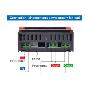 Regulador de temperatura ajustable de doble pantalla, interruptor digital de temperatura y humedad de 12V, STC-3028 controlador - Product Image 5