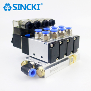 4V serisi Solenoid valf terminali pnömatik parçalar vana manifoldu grubu ve ada 4V serisi yüksek performanslı Solenoid valf - Product Image 3