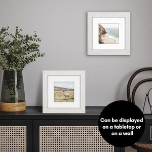 Picture <strong>Frame</strong> 16x24 with Mat or 20x28 <strong>Frame</strong> Without Mat Wide Photo <strong>Frame</strong> for Wall Display Uv Printing - Product Image 5
