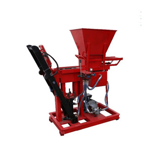 Portátil pequeño Eco Brava Manual comprimido la tierra de enclavamiento de ladrillos de Adobe y de precio de la máquina de fabricación de bloques - Product Image 2