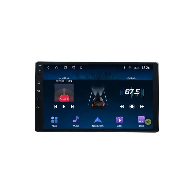 Android BT 9 Inch 10 Inch IPS 1G 16G 1din Navegador Multimedia Player Stereo Gps Navigation For Car Radio Android Universal