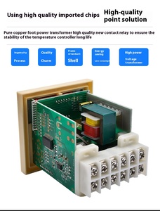 Xmtd 220V hiển thị kỹ thuật số điều khiển nhiệt độ có thể điều chỉnh chuyển đổi cơ khí Knob Dial ke loại cụ vật liệu nhựa OEM - Product Image 4