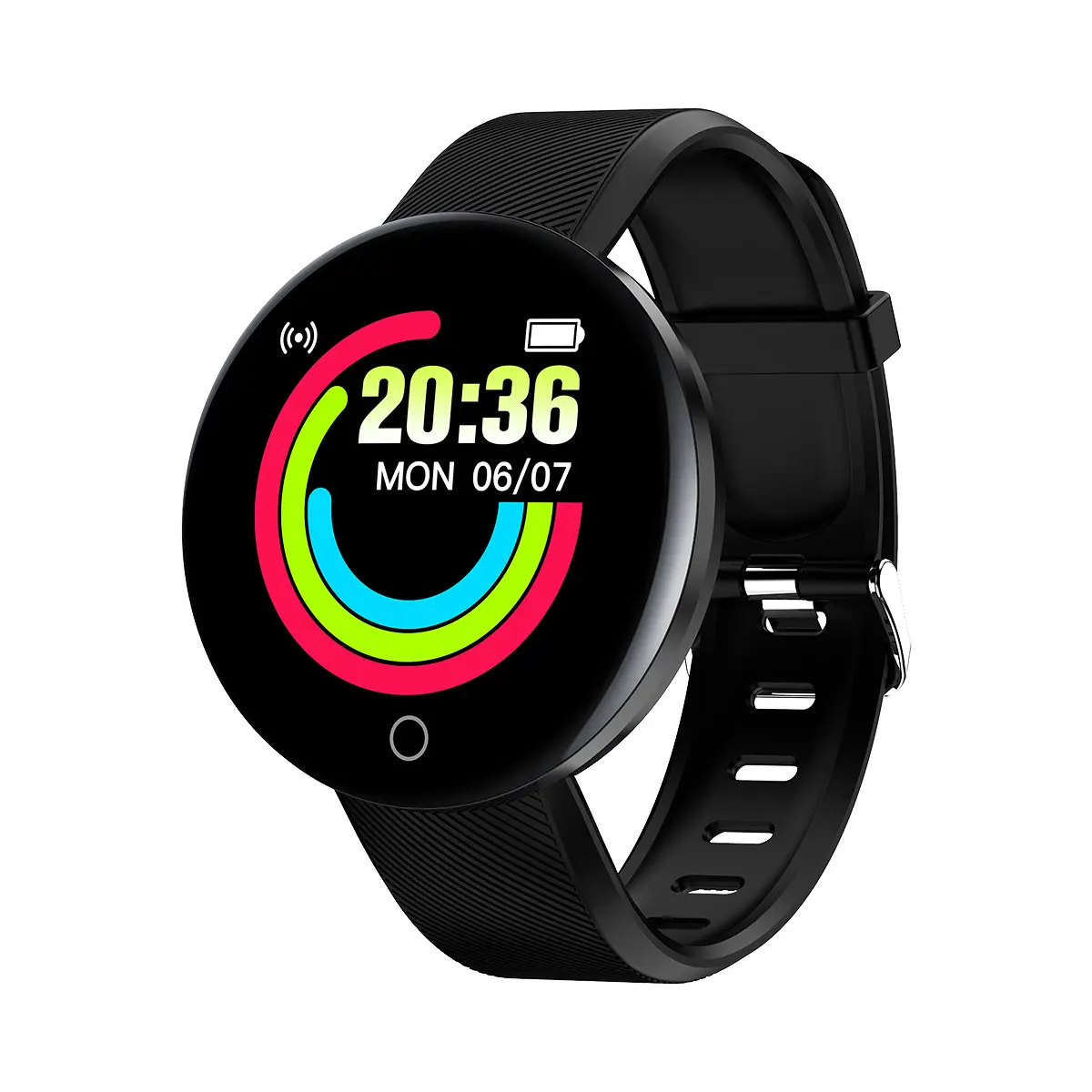 Reloj inteligente de alta calidad, dispositivo con pantalla LCD HD, D18, Android, 2021