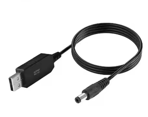 <strong>USB</strong> DC 5V to DC 12V 1A Converter Cable <strong>USB</strong> to 5V Voltage Power Supply Cable with DC Jack 5.5 X <strong>2</strong>.1mm for Audio Wireless Router - Product Image 6