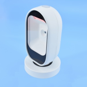 Escáner de código de barras 1D 2D de larga distancia 2,4G inalámbrico Bluetooth omnidireccional escritorio Auto Sense Bar lector de código QR para tienda - Product Image 2