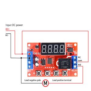 Schlussverkauf DC 5V12V24V einstellbares Zeitraffer Relais Modul LED digitales Timing Relay Timer Verzögerung Trigger-Schalter Timer-Steuerungsschalter - Product Image 4
