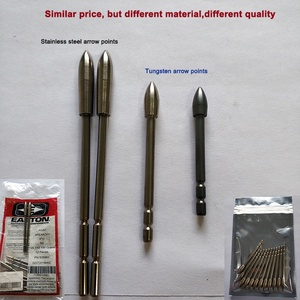 140granis doğa renk tungsten ok uçları hedef ekler okçuluk çekim eğitim veya rekabet - Product Image 4