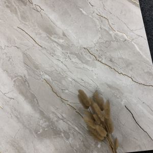 Building Material <strong>Tiles</strong> for Fullbody Grey Color Floor <strong>Tile</strong> 800*800 with Golden Line - Product Image 4