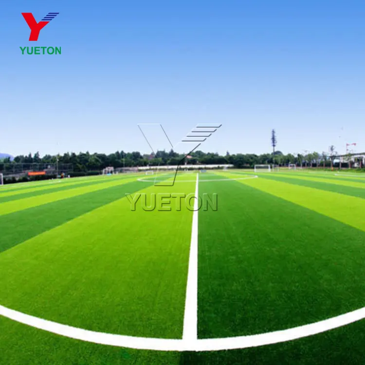 Kullanılan anaokulu halı çim futbol sahası yeşil Mat suni çim