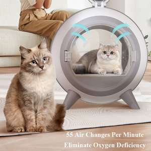 Büyük kapasiteli akıllı Pet malzemeleri Pet kurutma kutusu tam otomatik köpekler kediler küçük evcil hayvanlar için üfleme kurutma makinesi - Product Image 1