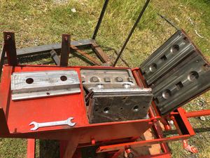 XM2-40 toprak birbirine tuğla makinesi/sıkıştırılmış toprak blokları makineleri/kil tuğla makinesi - Product Image 3