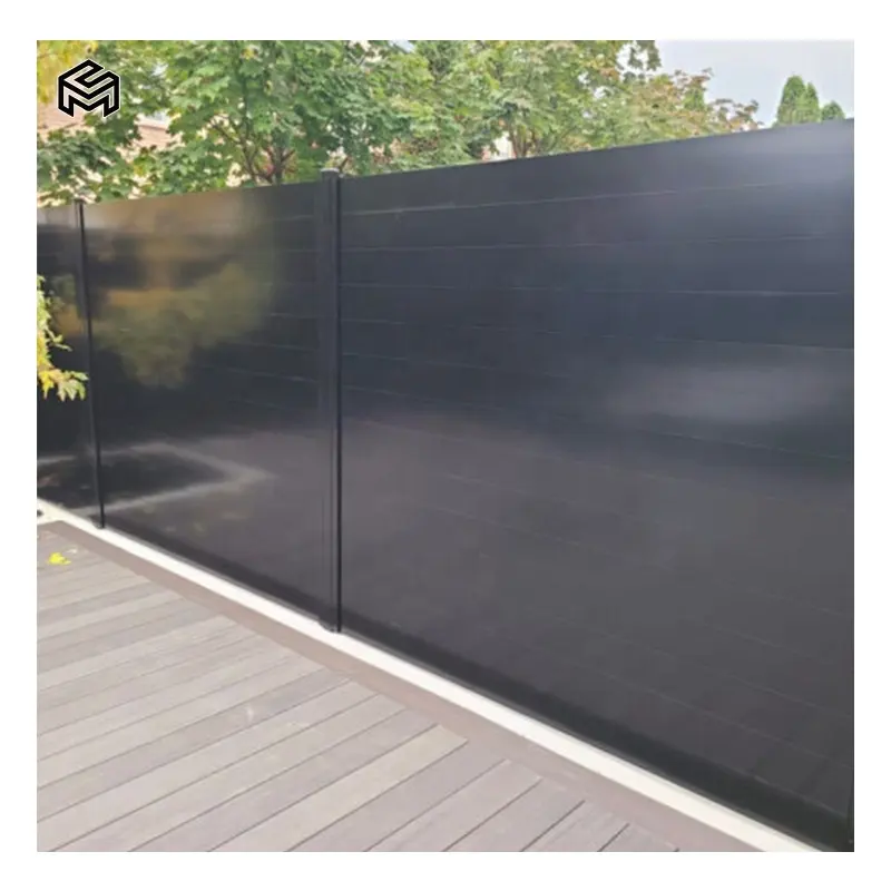 Очаровательные садовые черные Алюминиевые Современные заборы и ворота для домов