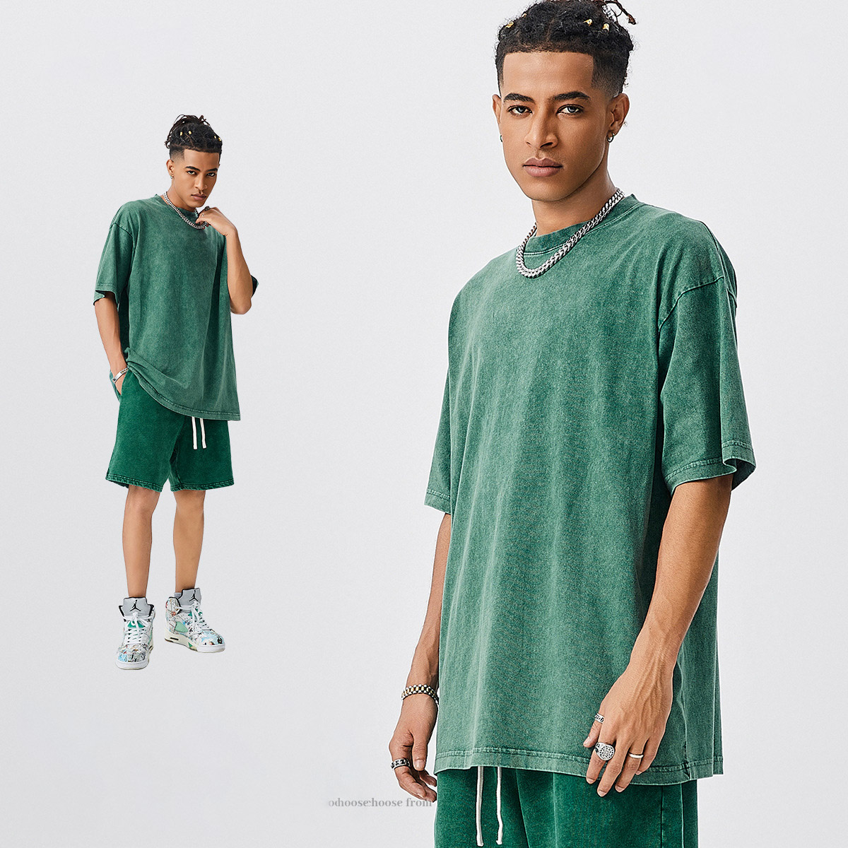 Vert foncé lavé