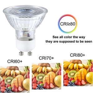 厂家直销SMD2835冷冷暖白3W 4W 5W 6w可调光LED GU10聚光灯GU10 LED灯泡LED聚光灯 - Product Image 3