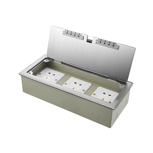 YEBOND ZDK-300A ประเภทเปิดยกกล่องตั้งพื้น 3 แก๊งประเภท 86 ปลั๊กไฟผลิตสนับสนุนบริการที่กําหนดเอง - Product Image 1