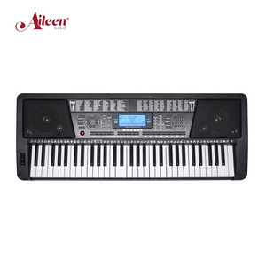 61 teclas LCD display teclado elétrico instrumento musical (Ek61208)