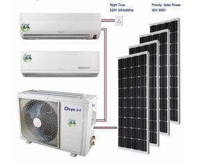Giá rẻ 12000BTU Gree năng lượng mặt trời điều hòa không khí làm việc với PV panel năng lượng mặt trời 9000BTU/18000BTU/36000BTU có sẵn - Product Image 1