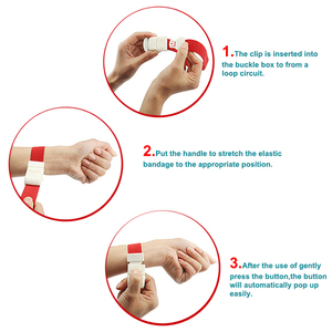 Medical First Aid Quick Release Buckle Bleeding <strong>Tourniquet</strong> with Buckle Elastic Function <strong>Tourniquet</strong> - Product Image 4
