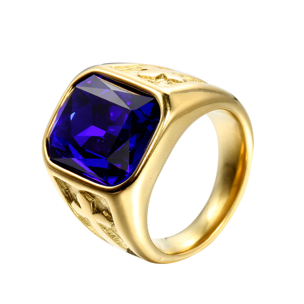Diamant bleu doré