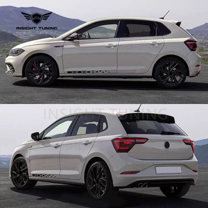 Convertion 2022 <strong>Car</strong> Accessories Front Bumper Head Light Grills Diffuser Bodykit for VW <strong>Polo</strong> Upgrade <strong>GTI</strong> Body Kit - Product Image 4