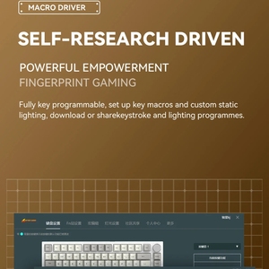 K85电子竞技游戏键盘82键电脑键盘带旋转按钮有线机械键盘可热插拔游戏工作 - Product Image 2