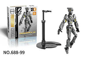 Wholesale 3D DIY Robot Multi Joint Assembly Model <strong>Toy</strong> Assembled Model <strong>Toy</strong> for Kid Gift - Product Image 5