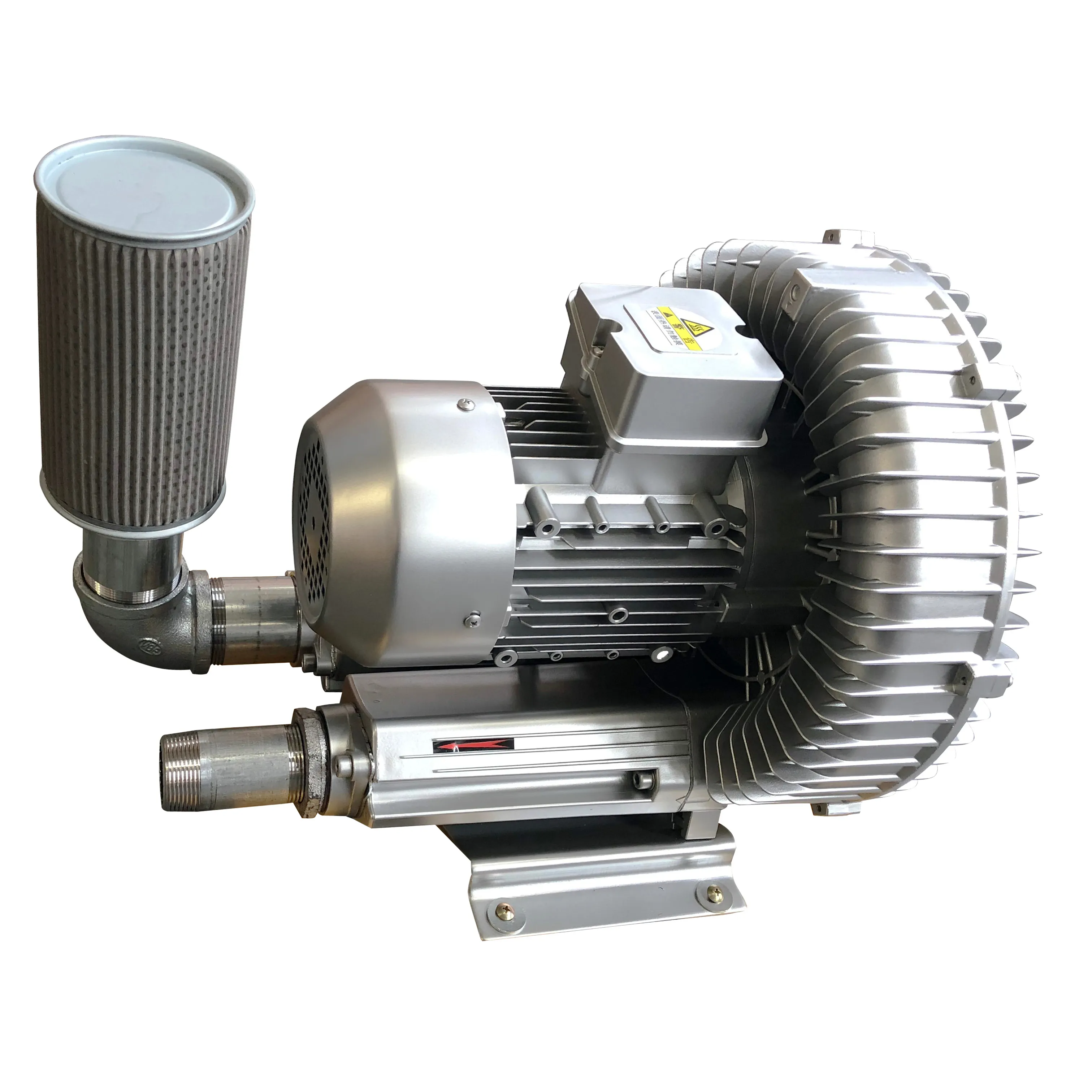 Soplador regenerativo pompa per vuoto ad alta pressione collettore di polveri ventilatore ventilatore aeratore pompa per aeratore per allevamento di laghetti per pesci
