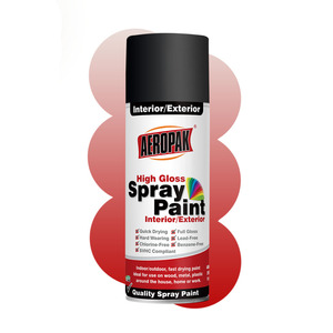 Aeropak 400Ml Aerosol Đầy Màu Sắc Chất Lượng Cao Nhà Máy OEM Màu Acrylic Phun Sơn Cho Gỗ Kim Loại Thủy Tinh - Product Image 1