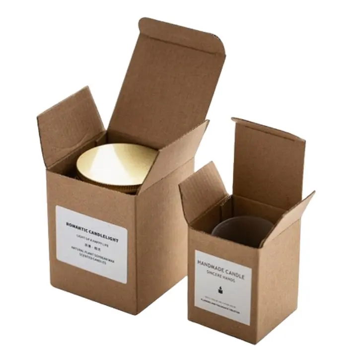 Embalagens personalizadas de logotipo embalagem da caixa de vela preta de luxo da vela e do pote de embalagem da caixa de papel de embalar o logotipo personalizado caixa de papelão com inserções para sabão