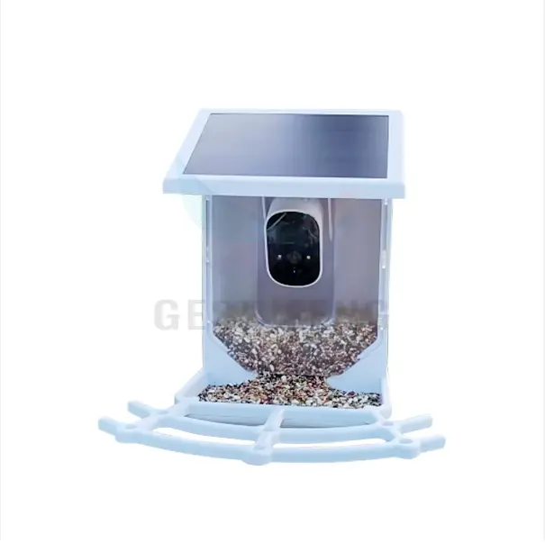 Alimentador inteligente para pájaros Vd Bird Species Captura automática de videos Alimentador para pájaros con cámara/*.