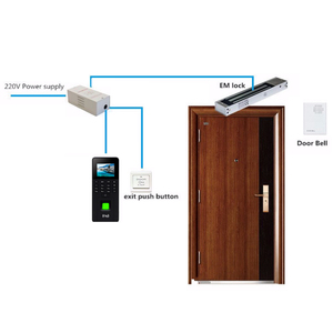 לוח טביעות אצבע ביומטרי קורא נוכחות מכונת keypad api מקלדת מבוססת סורק ביומטרי טביעות אצבע סורק