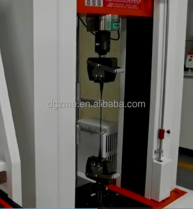 Servo <strong>Controlled</strong> <strong>Computer</strong> 20kn Universal Tensile Strength test Device ASTM D412 Rubber Elongation test Machine - Product Image 6