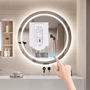 DC12 V5A Kommode Badezimmerspiegel-Berührungs sensor mit tailliertem Berührungs schalter für Uhr-und Temperatur anzeige sensor - Product Image 2