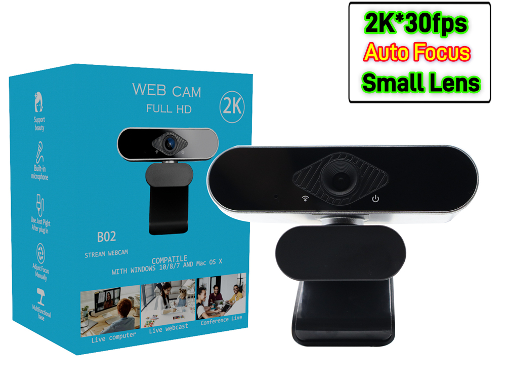 2K Auto Focus, Small Lens Black