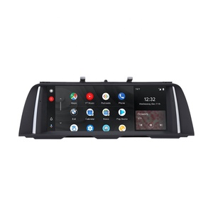 Tela IPS para carro Route 10.25 polegadas para BMW Série 5 F10 F12 CIC NBT sistema de rádio de carro com carplay sem fio Android auto