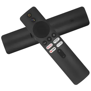 XMRM-M6รีโมทคอนโทรลด้วยเสียงสำหรับ Xiaomi Mi 2ND GEN TV Box S 4K Ultra HD สตรีมมิ่งมีเดียเพลเยอร์พร้อมรหัสการเรียนรู้ซิลิโคน