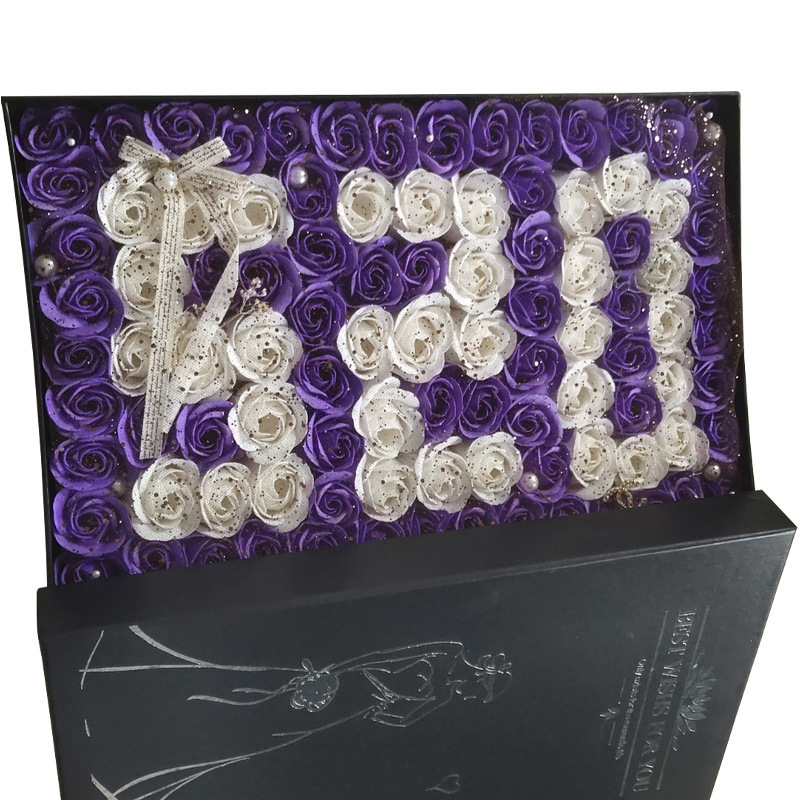 Coffret cadeau 520 fleurs de savon