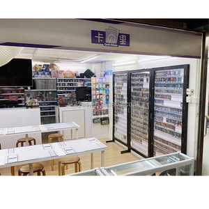Thương mại bóng chày và kinh doanh thẻ đứng hiển thị shelve trưng bày thẻ thể thao cửa hàng gỗ hiển thị trường hợp - Product Image 3
