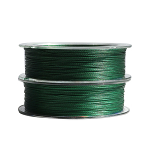 การปรับแต่งแบรนด์ 4 Strand PE สายตกปลาถัก 300m 6-80LB สีเขียว Multifilament สําหรับปลาคาร์พตกปลาน้ําเค็มน้ําจืด - Product Image 2