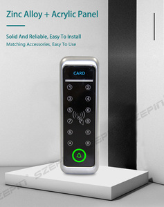Intelligente lettore di Schede di Tastiera Con Pannello Digitale Nuovo Wiegand 26/34 ID/IC Card Reader Per La Porta di Controllo di Accesso - Product Image 3