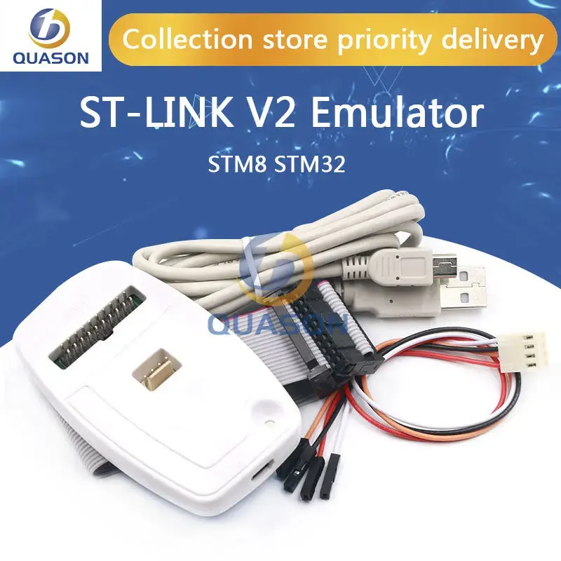 1 قطعة جديد ST-LINK/V2 ST-LINK V2(CN) ST LINK STLINK محاكي تنزيل المدير STM8 STM32 جهاز صناعي