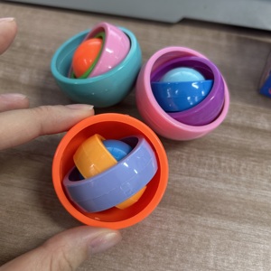 Fidget Spinnerストレスリリーフカラフルな指ジャイロ球ハンドフィジェットおもちゃ大人用Fidgetジャイロスコープ回転おもちゃ - Product Image 2